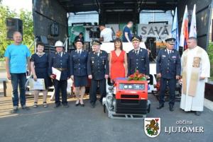 90. let Prostovoljnega gasilskega društva Babinci in prevzem nove motorne brizgalne 9